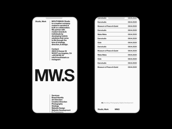 MW.S by Ben Mingo on Dribbble