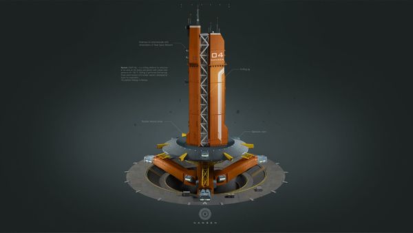 Drilling platform on Behance