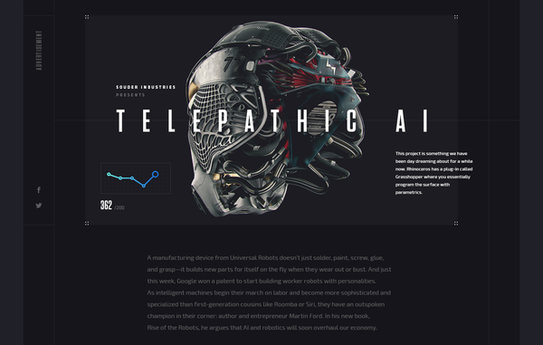 AKIRA - website on Behance