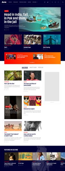 Arré brand & website — AREA 17