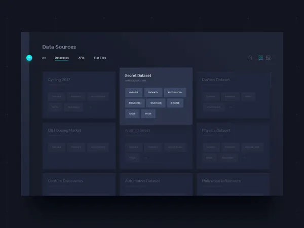 Spindle - Data Sources Animation by KREATIVA Studio