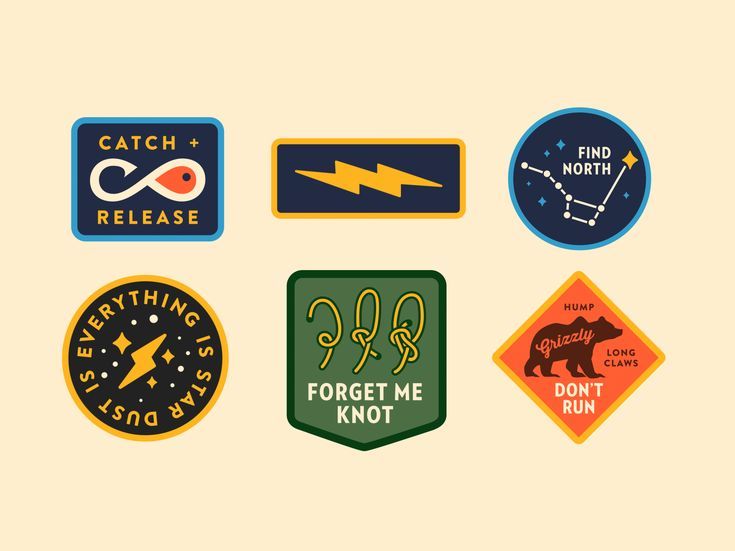 Simple Patches | Patches, Patch design, Graphic design inspiration