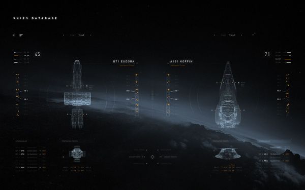Starcitizen app ui concept on Behance