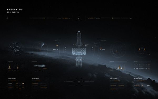 Starcitizen app ui concept on Behance