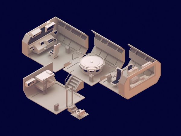 30 isometric renders - Michiel van den Berg - studio for illustration & design