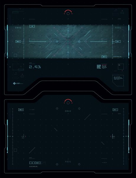 Interface and Device for a tutorial on Behance