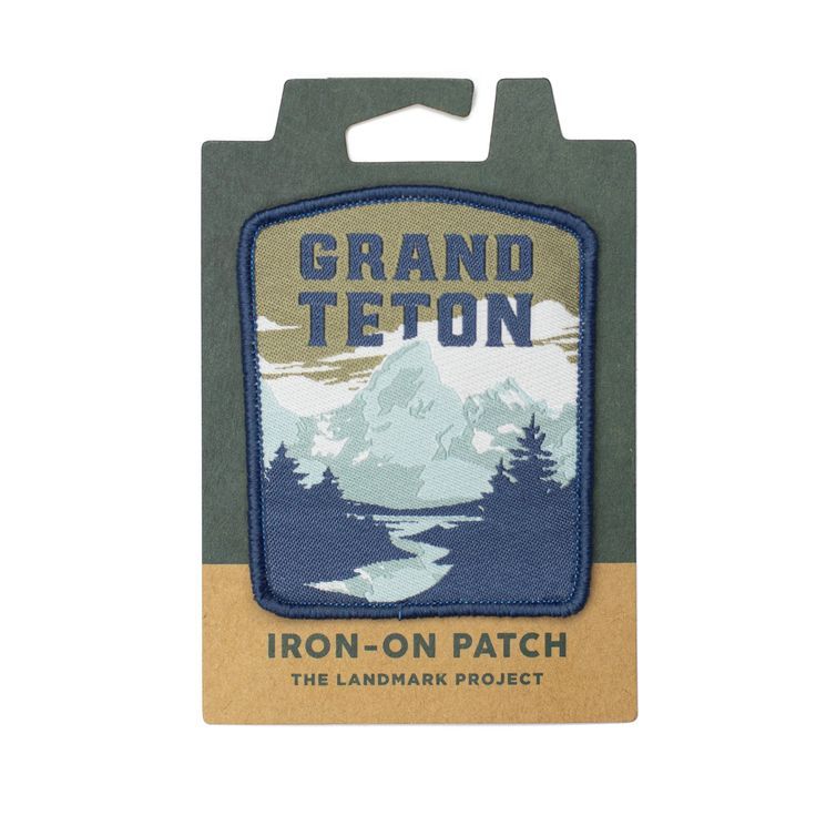 Grand Teton National Park Patch | National park patches, Tetons, Grand tetons