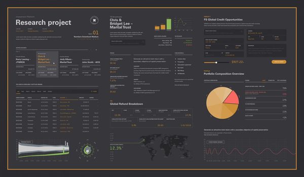 Dribbble - styleguide-dark.jpg by George Kvasnikov