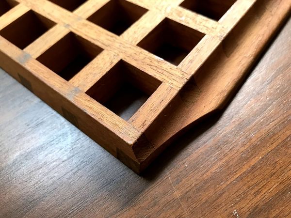 MCM teak trivet