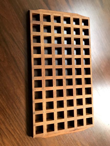 MCM teak trivet