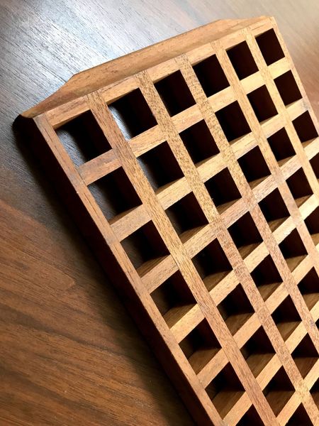 MCM teak trivet