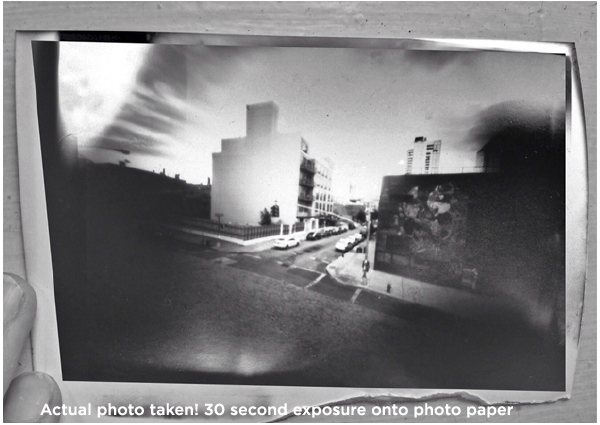 Large format camera photo sample