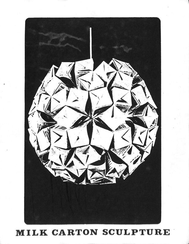 Ruth Asawa Milk Carton Polyhedra Instructions