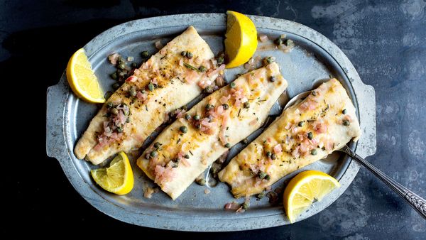 Pan-Fried Trout With Rosemary, Lemon and Capers
