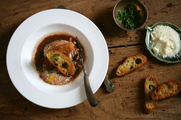 Eggs Poached in Red Wine Recipe - NYT Cooking