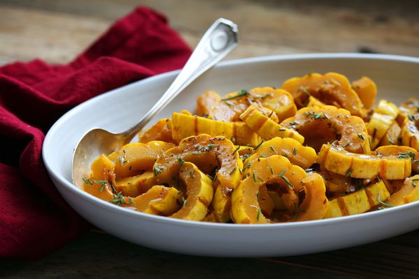Winter Squash Braised in Cider