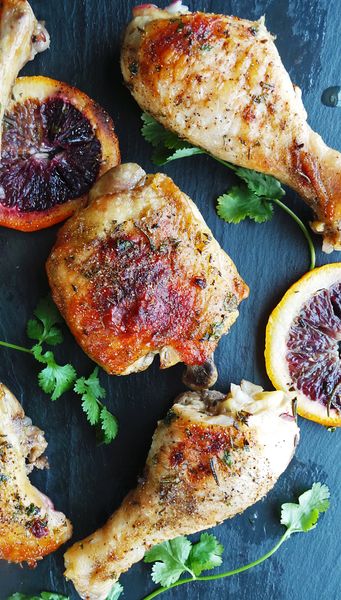 One-Pan Herb & Citrus Roast Chicken