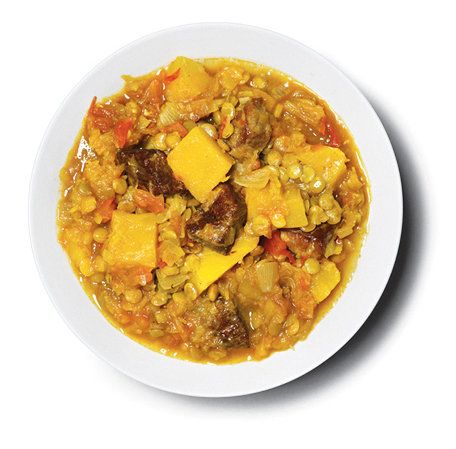 Moroccan-Style Pumpkin (With Lentils)