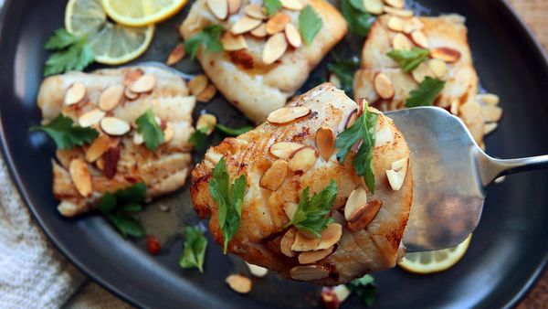 Fish With Toasted Almonds