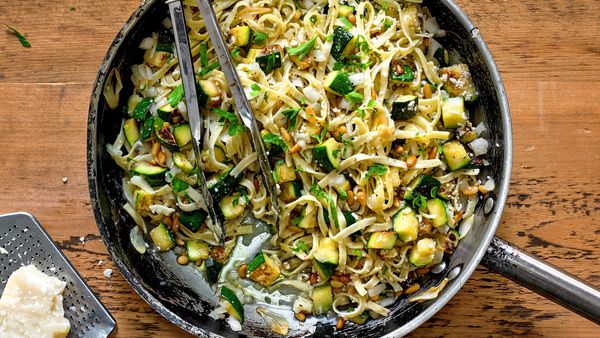 Fettuccine with Zucchini