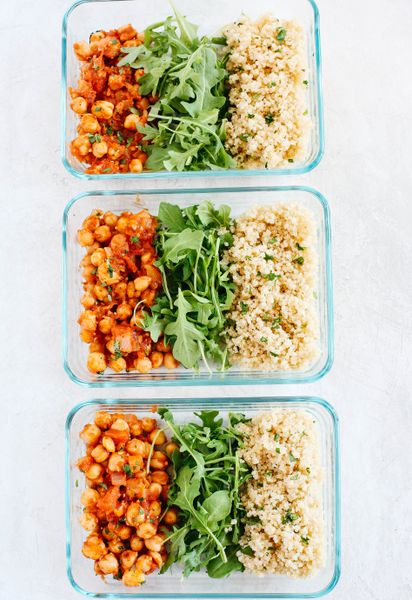Spicy Chickpea Quinoa Bowls