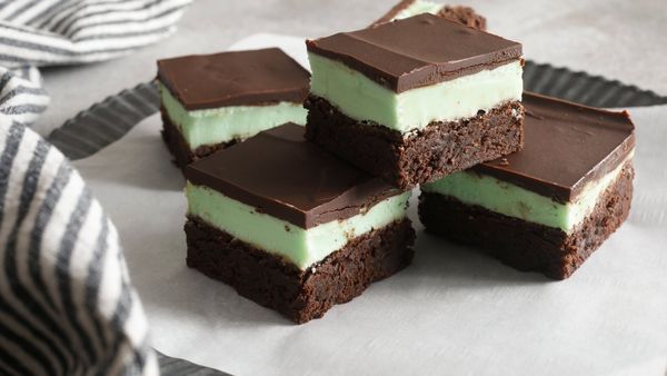 Grasshopper Brownies