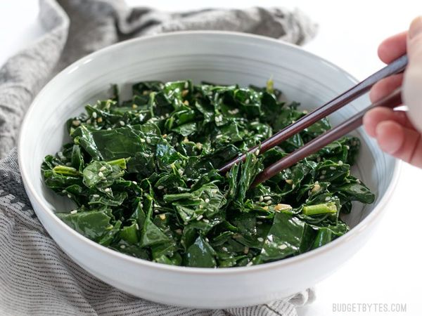 Sesame Kale