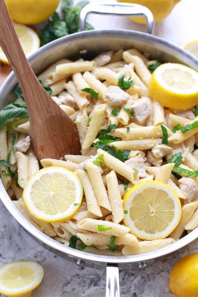 Creamy Lemon Chicken One-Pan Pasta