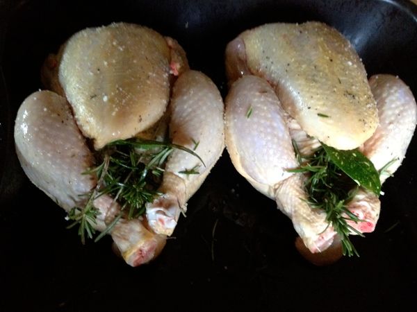 Roast Chicken with Rosemary, Lemon and Thyme