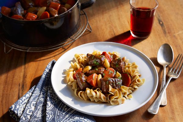 Braised Pork With Red Wine