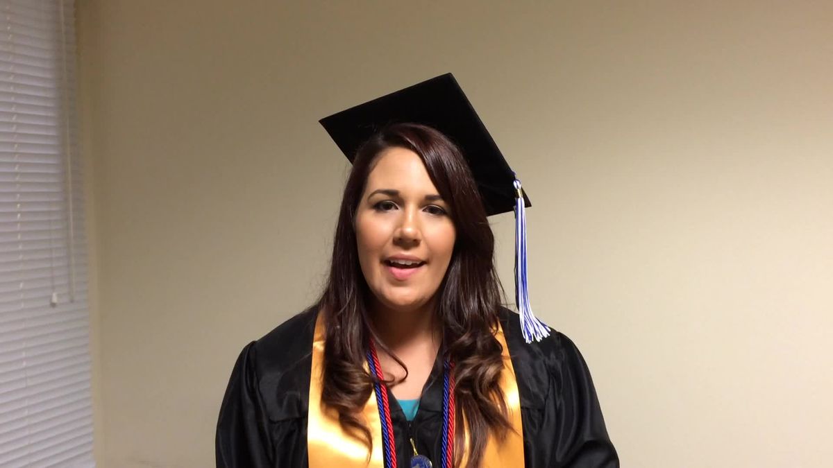 KU Salutatorian Ashley Ruskin - Thanks KU Professors - 6-10-17