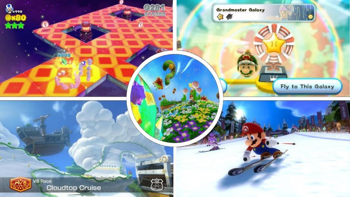 Mario Galaxy : Evolution of Gusty Garden Galaxy Themes