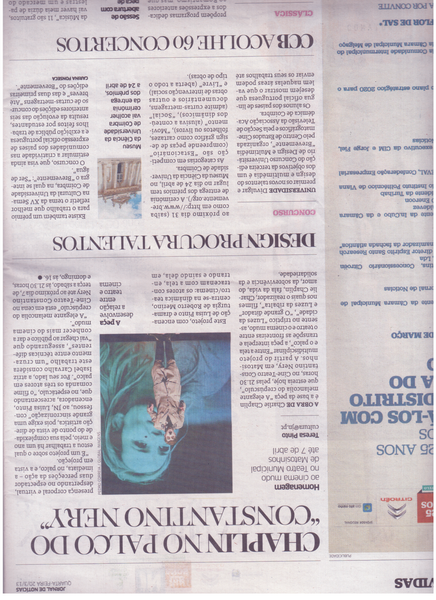 Design procura talentos | Jornal de Notícias 20.Mar.2013