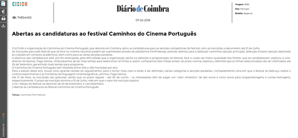 2018-05-07 Diário de Coimbra