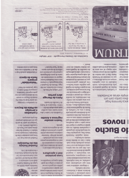 BD Rafa - Caminhos | Diário de Coimbra 11.Nov