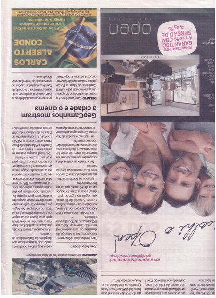 GeoCaminhos mostram a cidade e o cinema | Diário de Coimbra 2.Nov