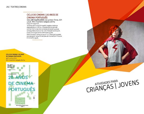 Agenda Cultural Município de Coimbra Outubro a Dezembro 2013 2-4