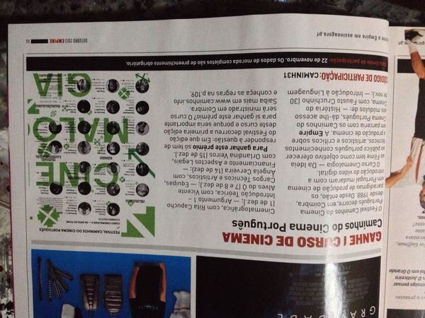 Ganhe 1 curso de cinema - Caminhos do Cinema Português | Revista Empire Nov.2013