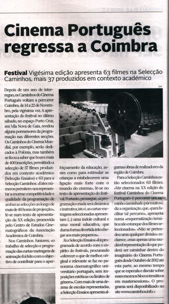 2014-10-22 - Diário de Coimbra