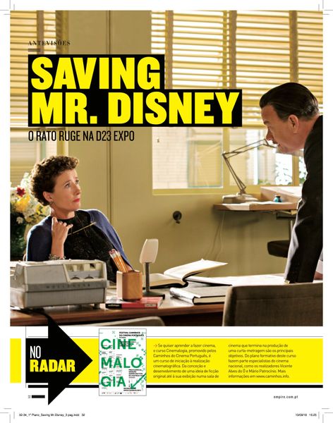 No Radar: Cinemalogia | Revista Empire Out.2013