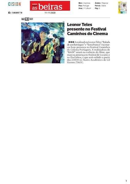 2023-11-13 Diario As Beiras