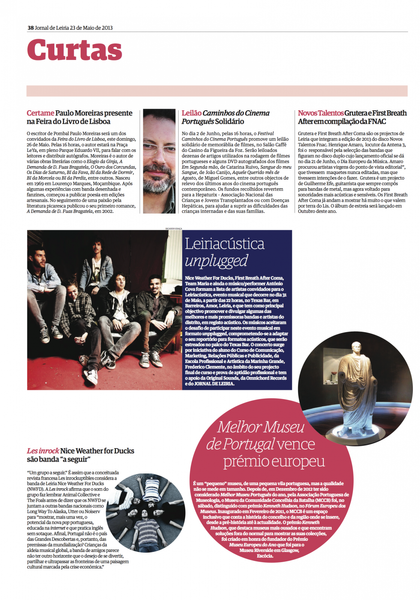 Leilão: Caminhos do Cinema Português Solidário | Jornal de Leiria