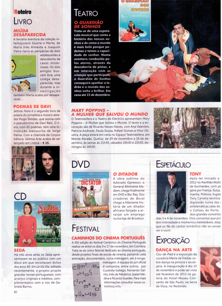 Divulgação de cartaz do festival | Revista VIP 23.Out