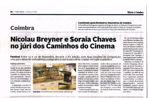 2014-10-07 - Diário de Coimbra