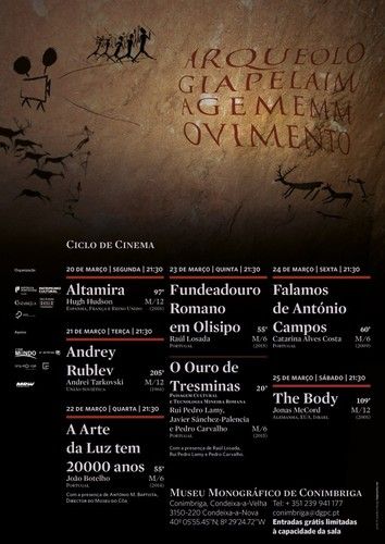 Apresentação Ciclo “Arque­o­lo­gia pela Ima­gem em Movi­mento” - Cultura de Borla