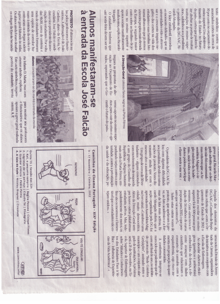 BD "A Teia do Gelo" - Caminhos | Diário de Coimbra 15.Nov