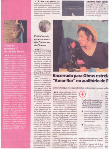 Cerimónia de encerramento dos Caminhos do Cinema | Diário As Beiras