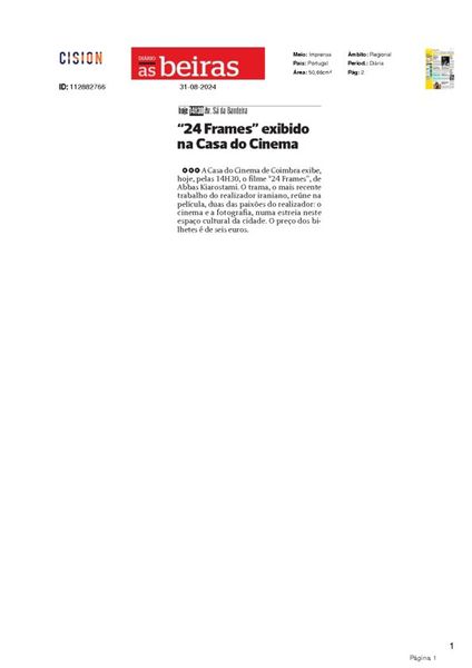 2024-08-31 Diario As Beiras 2