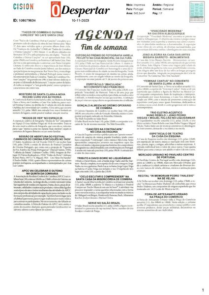 2023-11-10 O Despertar