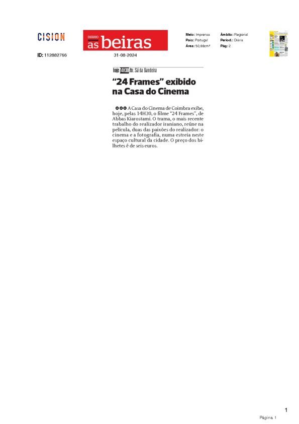 2024-08-31 Diario As Beiras 2